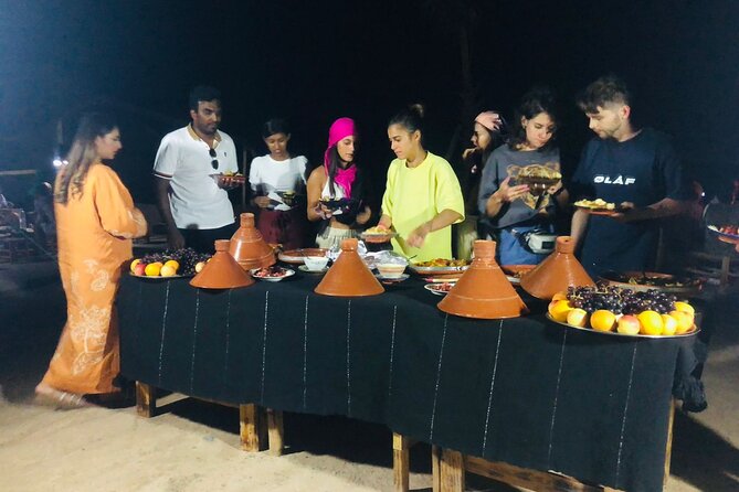 Agafay Desert sunset Dinner & Fire Show - from Marrakech - The argan co-operative stop: more than a photo opportunity