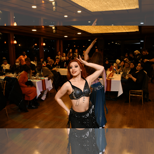All Inclusive; Istanbul Bosphorus Dinner Cruise w/live shows - The Turkish Night Show: belly dancer, whirling dervishes, and friends