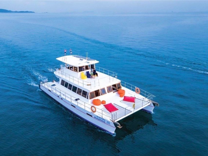 Amazing Coral Island & Sunset Dinner with Power Catamaran - Coral Island: beach time, snorkeling gear, and the best moments