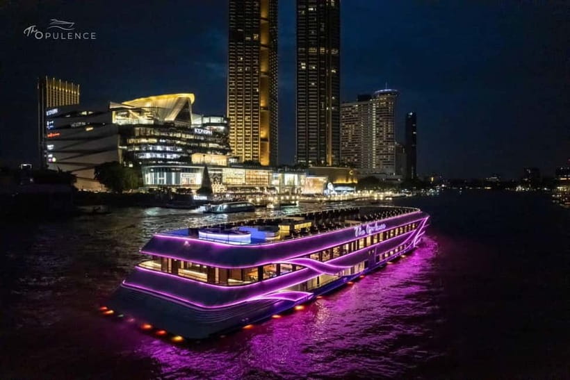Bangkok: Celebrate New Year Opulence Dinner Cruise - What You’ll Eat: International & Seafood Buffet That Actually Feeds People