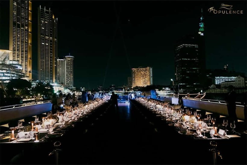 Bangkok: Opulence Luxury Dinner Cruise with Hotel Transfer - Practical Rules: What You Can’t Bring