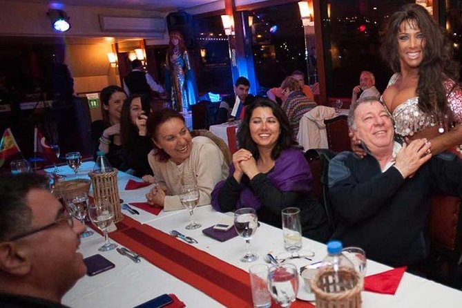 Bosphorus Dinner Cruise & Live Show – Private Table - Setting Off: Lit Palaces, Streets, and the Continents-Met View