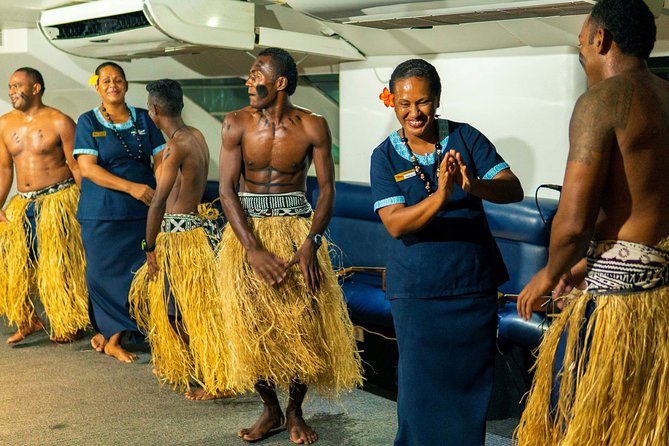Captain Cook Cruises Fiji - Sunset Dinner Cruise - Dinner on board: buffet BBQ and the lobster option