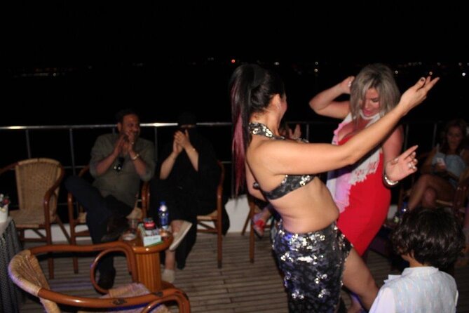 Dinner Cruise Full party & Show & Belly dancer in Sharm El Sheikh - Night Views on the Red Sea: When Lights Turn Calm Into Magic