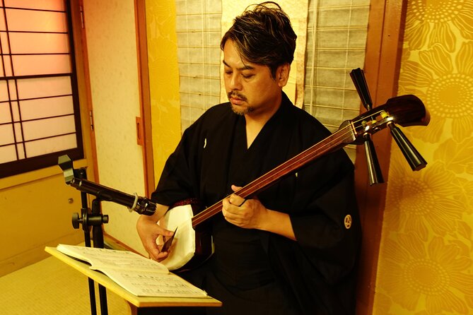 Dinner Cruise with Show, Beef Sukiyaki, Drink, Tokyo Tower Option - The Shamisen Show: How the Performance Changes the Mood
