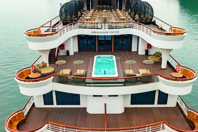 Halong Bay Luxury Dinner Cruise - Ambassador - Quick checklist for your evening on board