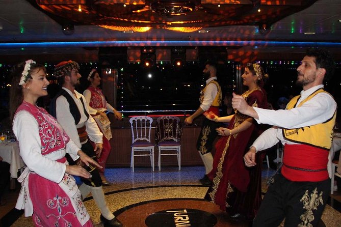 Istanbul Bosphorus Dinner Cruise with Turkish Show - The Cruise Itself: Istanbul Lights From Both Sides
