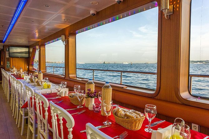 Istanbul Dinner Cruise - Onboard Dinner: Turkish Buffet, Baklava, and Turkish Coffee