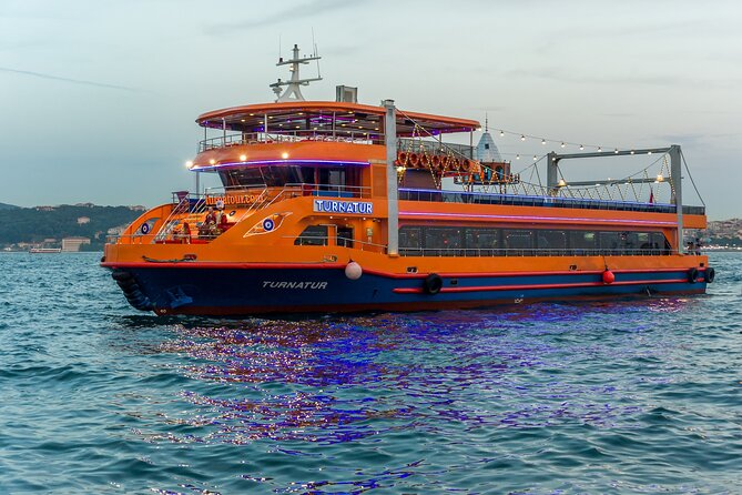 Istanbul Dinner Cruise with Dinner & Entertaintment Private Tables - Key points before you board