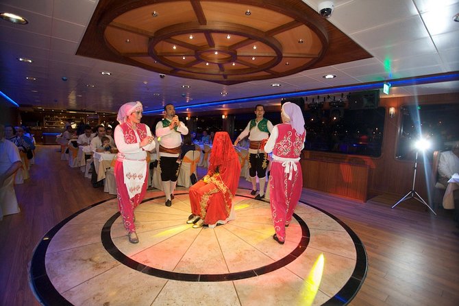 Istanbul Dinner Cruise with Dinner & Entertaintment Private Tables - The Bosphorus at sunset is the whole point