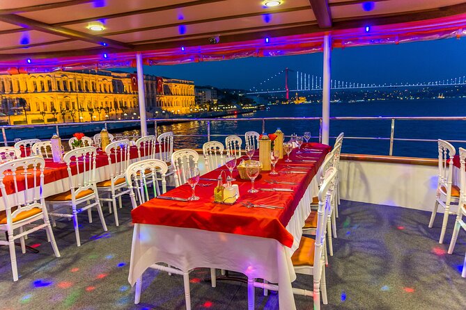 Istanbul Dinner Cruise with Dinner & Entertaintment Private Tables - Your route from Dolmabahçe Palace to Ortaköy: Ottoman glam, up close