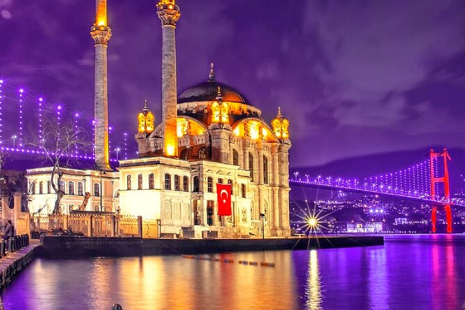 Istanbul Dinner Cruise with Dinner & Entertaintment Private Tables - The Bosphorus Bridge and the night light show you didn’t expect