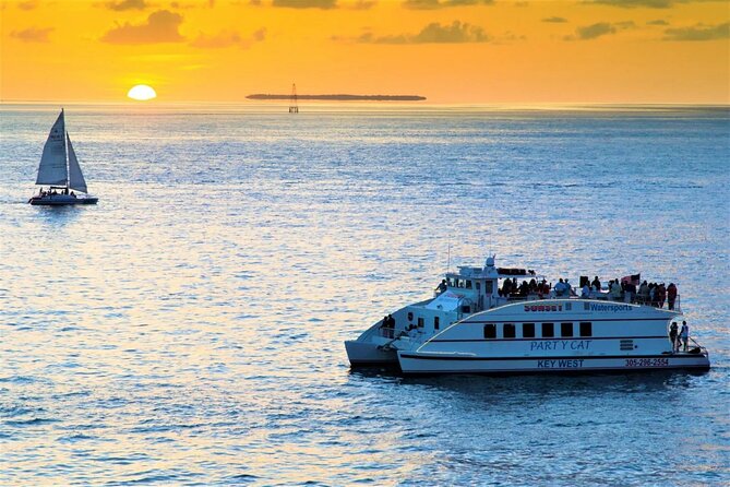 Key West Sunset Buffet Dinner Cruise with Open Bar and Live Music - Why This Catamaran Sunset Scene Works So Well in Key West