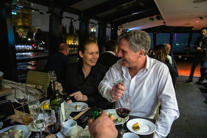 London Dinner Cruise on the Thames River - The Cruise Route: Landmark Highlights, in Order