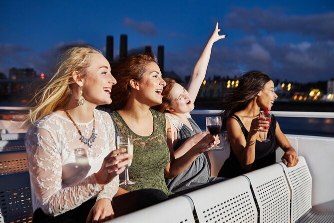 London New Year's Eve Dinner Cruise - Coca-Cola Upper-Deck Moment and Tower Pier Near the Tower of London