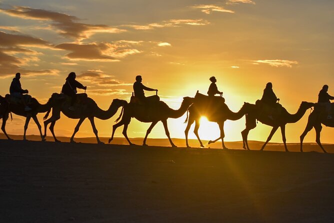 Marrakech Agafay Desert Sunset dinner & show Fire & Berber music - Mud houses, Berber villages, and the road to sunset