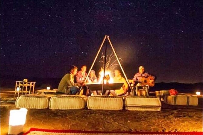 Marrakesh: Sunset Dinner in Agafay Desert with Show & Transfers - What You’ll Eat in the Nomad Tent: Courses, Tagine, and Veg Options