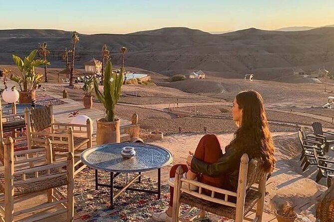 Marrakesh: Sunset Dinner in Agafay Desert with Show & Transfers - Marrakech Transfers and Meeting Point: How the Evening Flows