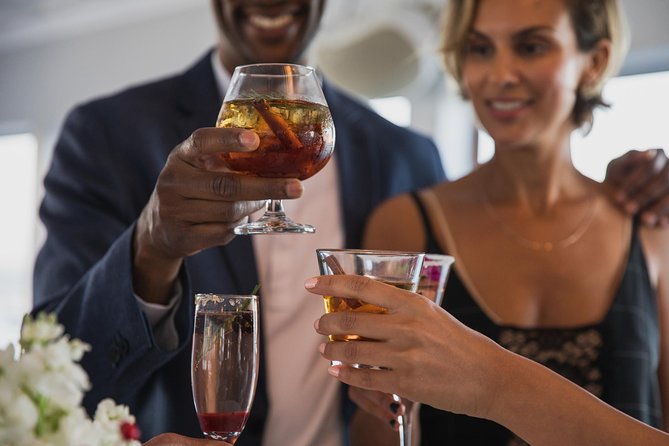 New Year's Eve Plated Dinner Cruise on San Francisco Bay - DJ music, party favors, and the countdown setup