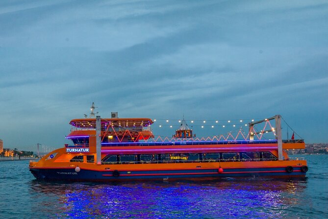 New Year's Party on the Bosphorus Dinner Cruise - The route that turns into photo stops: Dolmabahçe, Ortaköy, and more