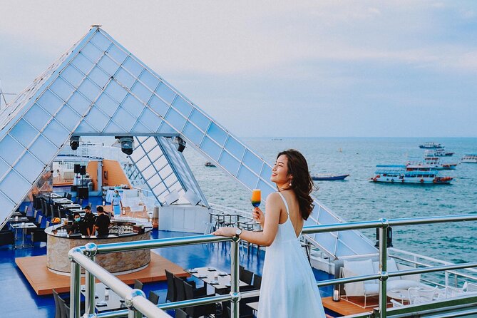 Ocean Sky Pattaya Dinner Cruise with Live Entertainment - From Bali Hai Pier to a floating dinner deck