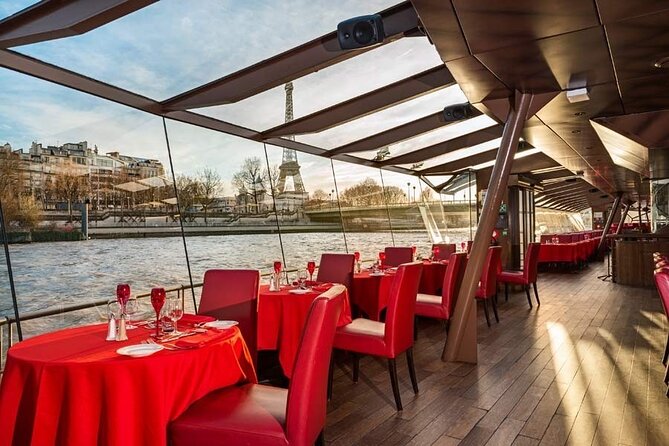 Paris Dinner Cruise - Bateaux Parisien Seine River - What you eat on board: 4 courses, wine, and classic French options