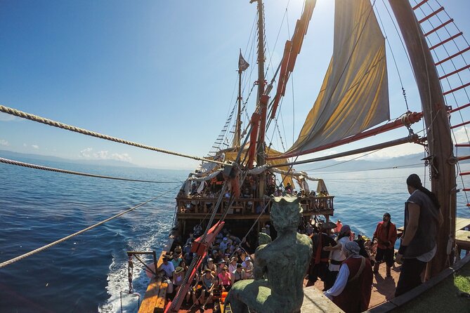 Pirate Ship Premium Dinner Cruise with Show - Getting a sense of Banderas Bay once you’re actually on the water