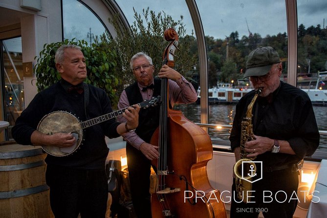 Prague Boats 3-hour Dinner Cruise - The lit-up landmarks you’ll actually enjoy: Rudolfinum, Dancing House, Vyšehrad, and Smíchov locks
