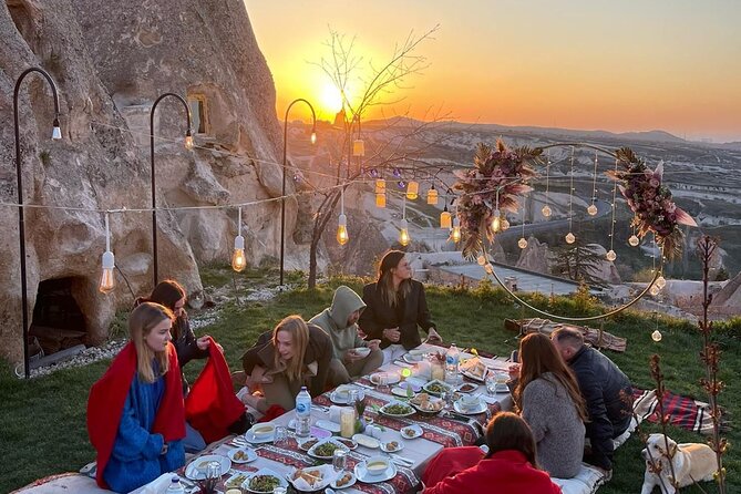 Romantic Cappadocia Sunset Dinner and Wine - Photo-friendly ambience: from rose décor to a small “event” feel