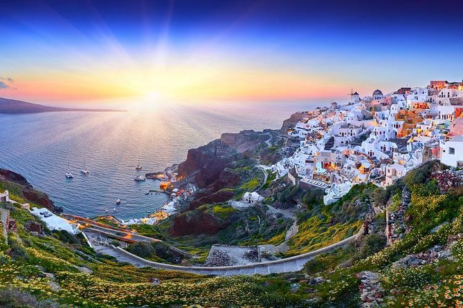 Santorini Sunset Dinner Cruise Including Nea Kameni Visit - Nea Kameni volcano: hike expectations and the shoe test