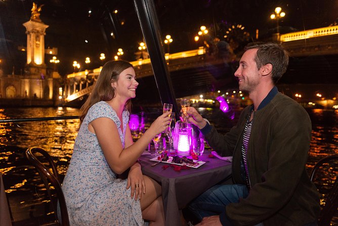 Seine Dinner Cruise, Eiffel Tower Access and Moulin Rouge Show - Food and Costs: What’s Included vs. What Costs Extra