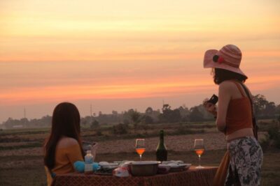 Sunset Dinner at Rice Paddy Fields - Why the Student Guide Part Matters