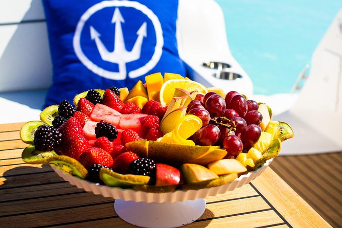 Sunset Dinner Cruise Private Group - Boat Comfort: Wet Bar, Sunpads, and Real Time Outside