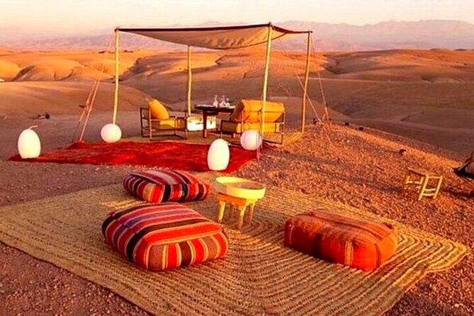 Sunset Dinner in Marrakech Desert with Quad bike - Agafay Desert at Sunset: The big idea