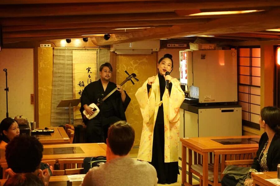 Tokyo: Dance Show & Performance Dinner Cruise & Tokyo Tower - Dinner on the Water: Beef Sukiyaki, Soft Drinks, and One Big Question