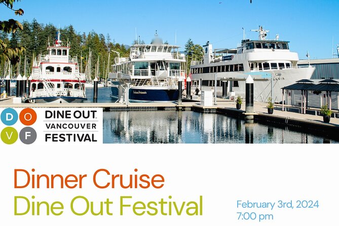 Vancouver Evening Dinner Cruise - The West Coast Dinner Buffet: What You’re Eating and When